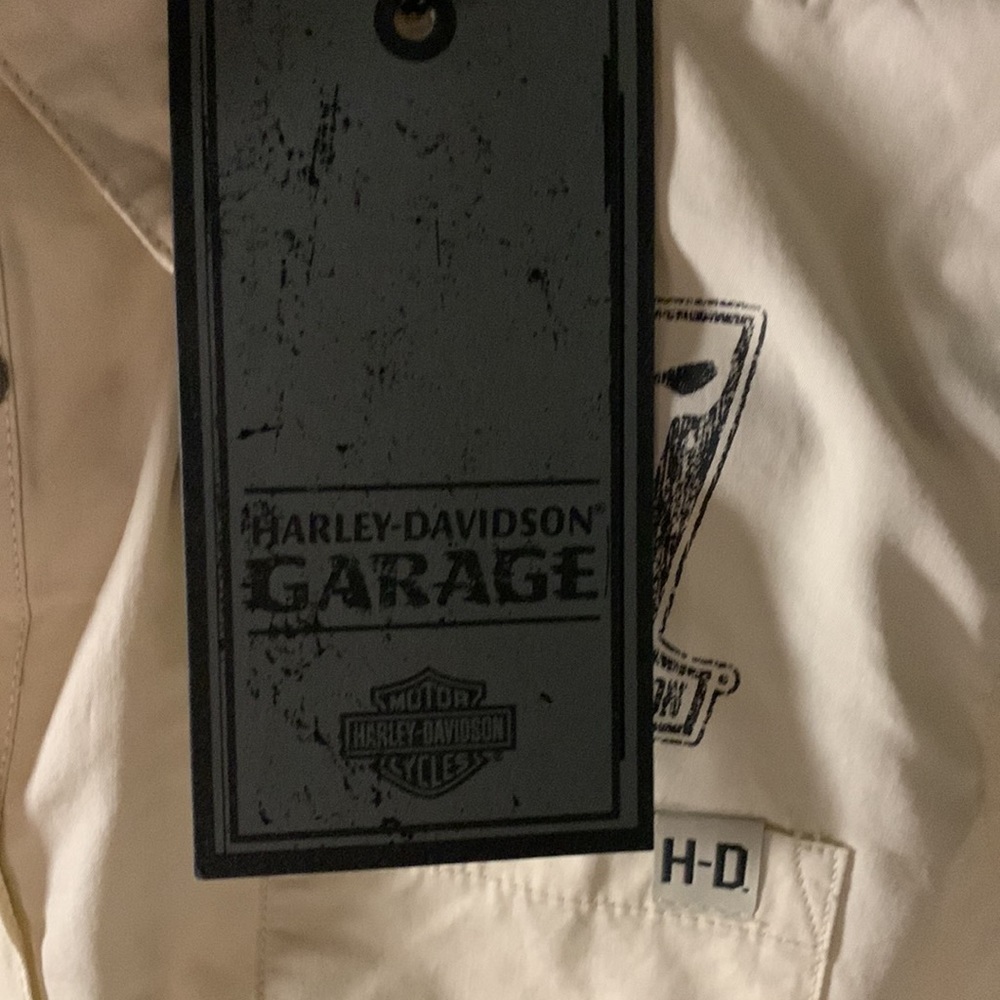NWT HARLEY DAVIDSON WOVEN SLEEVELESS TOP - Picture 4 of 10